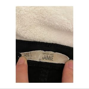 Top shop black jeans size 28